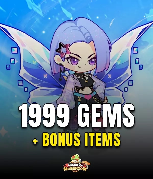 1999 Gems + Bonus Items