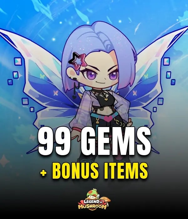 99 Gems + Bonus Items