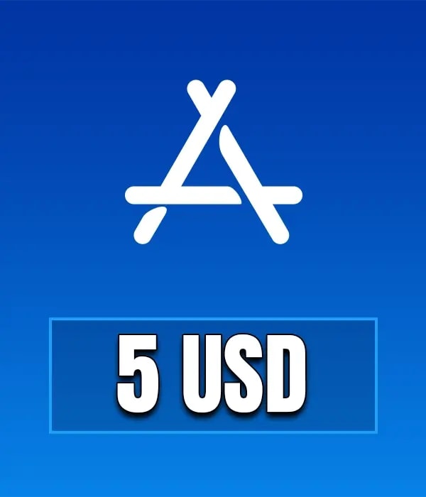 App Store & iTunes Gift Card 5 USD